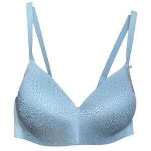 Wacoal Womens 36D Blue Wire Free Padded Bra NWT